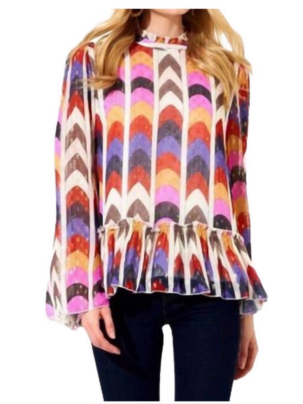 Tuckernuck Oliphant Milano Peplum Blouse